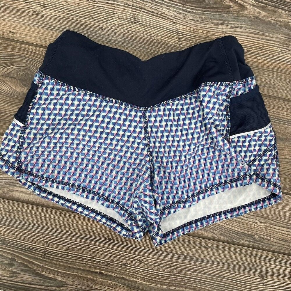 Athleta Girls XXS Athletic‎ Running Walking Activewear Multicolor Pocket Shorts